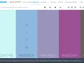 Paleta barw: błękit, błękitny, fioletowy, purpurowy, szary. Odkryj znaczenie kolorów i stwórz własną kompozycję.