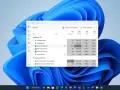 Menedżer zadań Windows 10 pokazuje procesy, w tym Microsoft Edge zużywający 4087,7 MB pamięci.