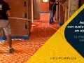 Instalación de aerotermia con suelo radiante en obra nueva. Un sistema eficiente para tu hogar.