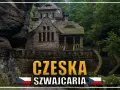 Kamienny zamek w otoczeniu skał i lasu, przypominający baśniową scenerię. To malownicza czeska saksonia, gdzie natura splata się z architekturą.