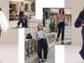 Różnorodne stylizacje z jeansami: od szerokich nogawek i bojówek po dopasowane modele. Denim w roli głównej.