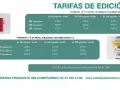 Tabla de tarifas de edición de libros. Averigua cuanto cuesta registrar un libro según formato y número de páginas.