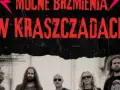 Zespół Turbo gotowy na mocne brzmienia w Kraszczadach. Pięciu mężczyzn w rockowym stylu.