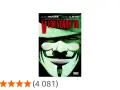 Okładka komiksu V jak Vendetta z charakterystyczną maską Guya Fawkesa.