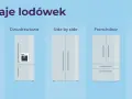 Różne rodzaje lodówek: jednodrzwiowe, dwudrzwiowe, side by side, frenchdoor i multidoor.