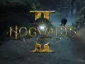 El logo de Hogwarts Legacy con un thestral corriendo en un bosque oscuro. ¿Será esto parte de un futuro hogwarts legacy dlc?