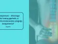 Osteoporoza: dlaczego kości tracą gęstość, a naczynia krwionośne ulegają zwapnieniu? Grafika przedstawia kręgosłup i dłoń, sugerując problemy z kośćmi.