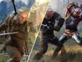 Geralt walczy z przeciwnikiem. Wybierz odpowiednie wiedźmin 3 poziomy trudności, by dostosować wyzwanie.