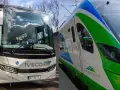 Autobus z Rzeszowa i pociąg do Krakowa Balic. Dwa środki transportu, jedna podróż.