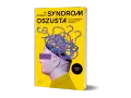 Okładka książki "Syndrom oszusta" Jill Stoddard. Stylizowana głowa z plątaniną myśli i znaków zapytania symbolizuje wewnętrzne wątpliwości.