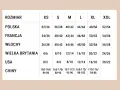 Tabela rozmiarów: rozmiar 48 jaki to? Włoski 48 to polskie 44/46, francuskie 46/48, brytyjskie 16/18, USA 12/14.