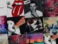 Collage d'albums de groupes de rock anglais actuels : The Beatles, Arctic Monkeys, Franz Ferdinand, Oasis, Florence + The Machine, The Rolling Stones, Foals, The Verve, Stereophonics.