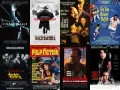 Kolaż plakatów filmowych z Samuel L. Jacksonem: "Unbreakable", "The Hateful Eight", "Eve's Bayou", "Do the Right Thing", "Jackie Brown", "Pulp Fiction", "Die Hard with a Vengeance", "A Time to Kill".