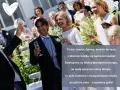 Śmieszne podziękowania dla gości weselnych: tańce, toasty, śpiewy, śmiech do rana, cudownie bawiła się nasza kompania! Dziękujemy za pozytywną energię, na nudę wszyscy mamy alergię.