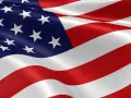 Flaga USA, z jej niebieskim polem i białymi gwiazdami, symbolizuje jedność. Ile gwiazdek ma flaga USA? 50, po jednej na każdy stan.