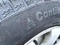 Gomme invernali ContiWinterContact con simbolo fiocco di neve e montagna. Perfette per affrontare la neve e il ghiaccio.