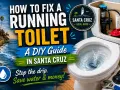 DIY guide for bathroom toilet repair in Santa Cruz. Stop the drip and save water & money with this guide.