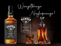 Wszystkiego najlepszego z okazji 65. urodzin! Butelka whiskey Waldemar 40, kieliszek i karafka.