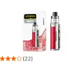 El kit Voopoo Drag S2 rojo, con su diseño elegante y potente, listo para ofrecer una experiencia de vapeo excepcional.