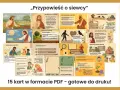 Chrystus sieje ziarno słowa Bożego, które uczy nas o wartościach i życiu.