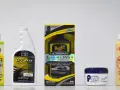 Comparing liquid wax vs paste wax: Chemical Guys Butter Wet Wax, CSI Q-7 Wax, Meguiar's Ultimate Liquid Wax, P21S Carnauba Wax, and Collinite Insulator Wax.