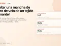 Guía para quitar manchas de cera de vela en tejidos. Aprende como limpiar las ceras de colores de manteles y ropa.