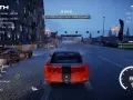 Wyścig w Grid Autosport na Nintendo Switch. Czerwony samochód pędzi po mokrym torze, cel: 3. miejsce w wydarzeniu.