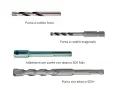 Punte trapano ferro: codolo liscio, esagonale, SDS Max e SDS+. Impara come riconoscerle per ogni lavoro.