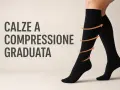 Calze a compressione graduata: scopri a cosa servono per gambe leggere e in salute.