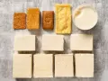 Różne rodzaje tofu: twarde, miękkie, wędzone i smażone. Z czego powstaje tofu? Z soi!