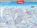 Narty Austria blisko Polski: mapa SkiWelt Wilder Kaiser Brixental z trasami, wyciągami i chatkami. Idealne miejsce na zimowy wypoczynek.