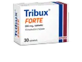 Opakowanie leku Tribux FORTE 200 mg, 30 tabletek. Pomaga na problemy z układem pokarmowym.