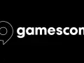 Logo de Gamescom, el evento de videojuegos más grande de Europa, con su icónico símbolo de burbuja de diálogo.