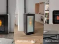 Estufas de pellets canalizables: modelos Bolonia, Dubai y Córdoba Glass. Calidez y diseño para tu hogar.