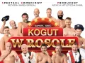 Siedmiu mężczyzn, jak na "serca na odwyku", w komediowym spektaklu "Kogut w rosole".