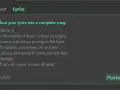 KI-Text-to-Song: Ein Song über einen bunten Salat, der aus Textzeilen entsteht.