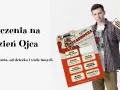 Zestaw kuponów z życzeniami dla taty na urodziny: "Dzień bez zawracania głowy", "Wspólny wieczór" i inne.
