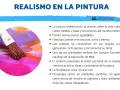 Pincel sobre lienzo vibrante, ilustrando las características del realismo: vida cotidiana, temas crudos y paletas oscuras.