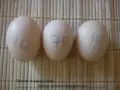 Trzy jajka z oznaczeniami 1D, 7D i 14D. Jak sprawdzić czy jajko jest dobre? Test świeżości.