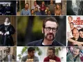 Marco Giallini in diverse scene di film e programmi TV: poliziotto, nobile, protagonista di "Io, loro e Lara".