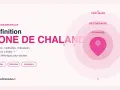 Illustration d'une grille tarifaire conceptuelle : "Zone de Chalandise" avec des niveaux primaire, secondaire, tertiaire.