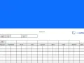 Pusty grafik pracy z polami do wpisania dat, nazwisk pracowników i godzin pracy na każdy dzień tygodnia. Planowanie czasu pracy 2026.