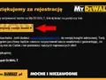 Potwierdzenie rejestracji w MyDEWALT. Aktywuj konto, by skorzystać z gwarancji 3 lata na narzędzia.