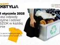 Od 1 stycznia 2025 r. ubrania oddasz w PSZOK. Dowiedz się, gdzie oddać zużyte ubrania, by trafiły do recyklingu.