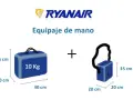 Equipaje de mano Ryanair: nuevas dimensiones y restricciones que debes conocer