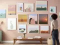 Elige cuadros originales para tu salón: ¿Sabes qué arte te define?