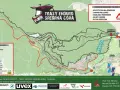 Mapa tras enduro Srebrna Góra z zaznaczonym single track glacensis.
