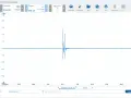 PicoScope-Diagramm zeigt die Klopfsensor Funktion mit einer deutlichen Signalspitze, die auf Klopfen hinweist.