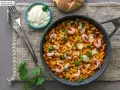 Fideuá con mariscos y pescado, una deliciosa receta para disfrutar.