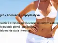 Kobieta w bikini, opisująca zabieg body jet: liposukcja i lipoplastyka, powiększanie piersi własnym tłuszczem, modelowanie ciała.